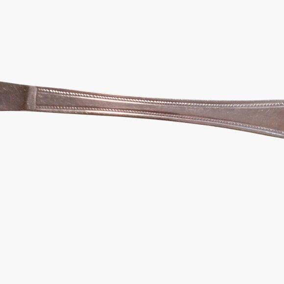 Stainless Steel Dinner Knives Beaded Border Classic Minimalist Modern Lot 11 - Picture 5 of 7